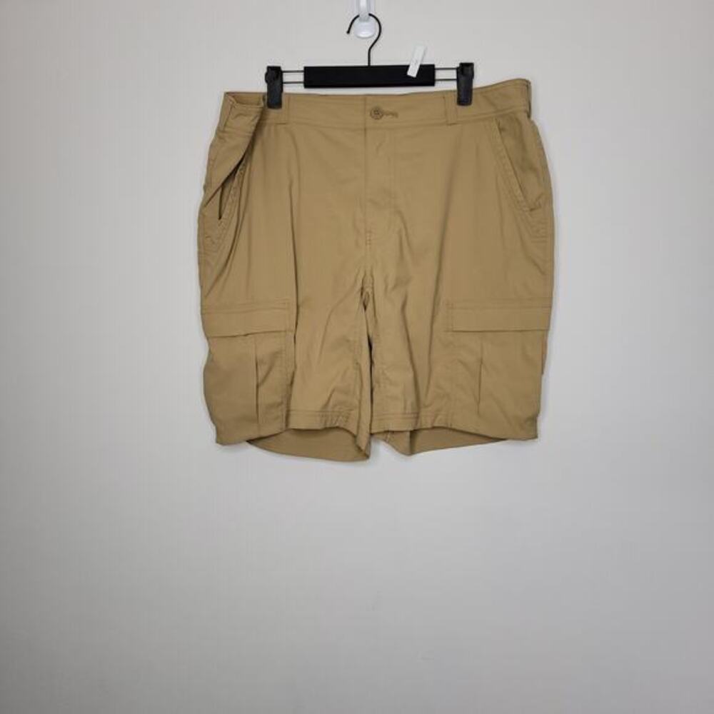 REI Co-op Men Cargo Shorts ‎ 40 Lightweight Tan Brown Hiking